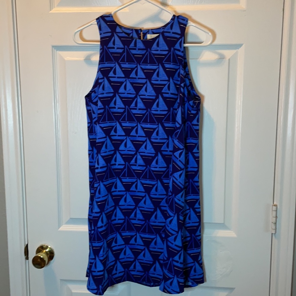 St. Tropez west summer sundress sail boats